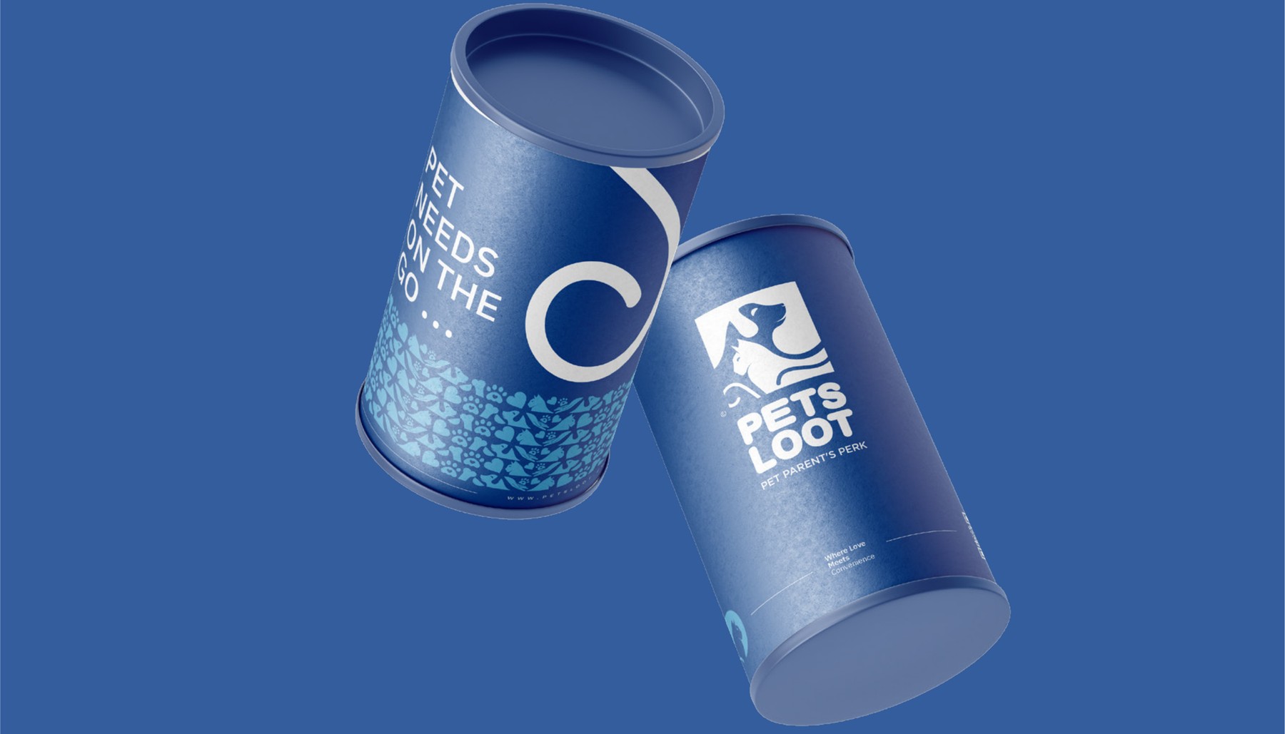 Pets Loot — tube packaging