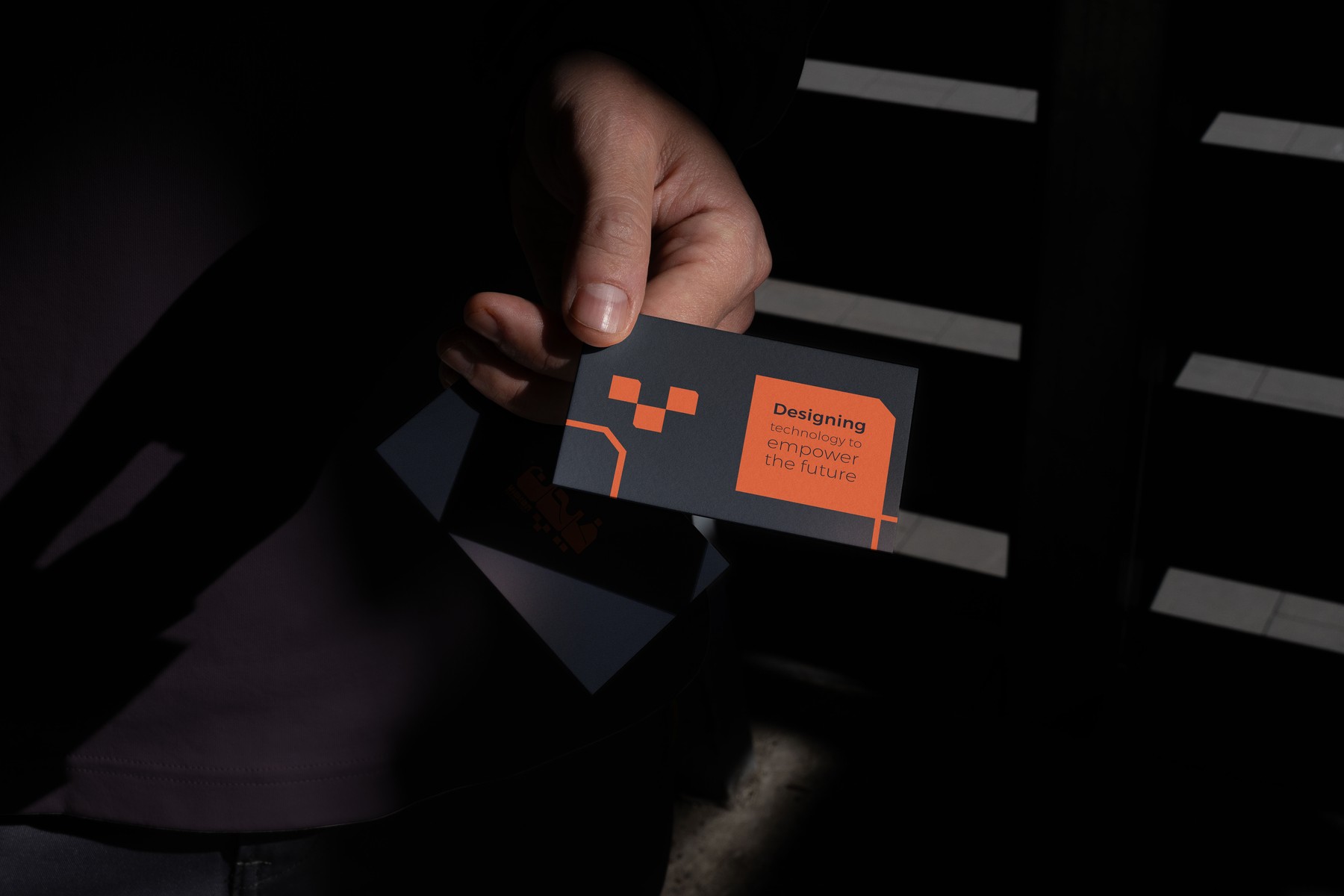 Vision Technology — business card hand-off