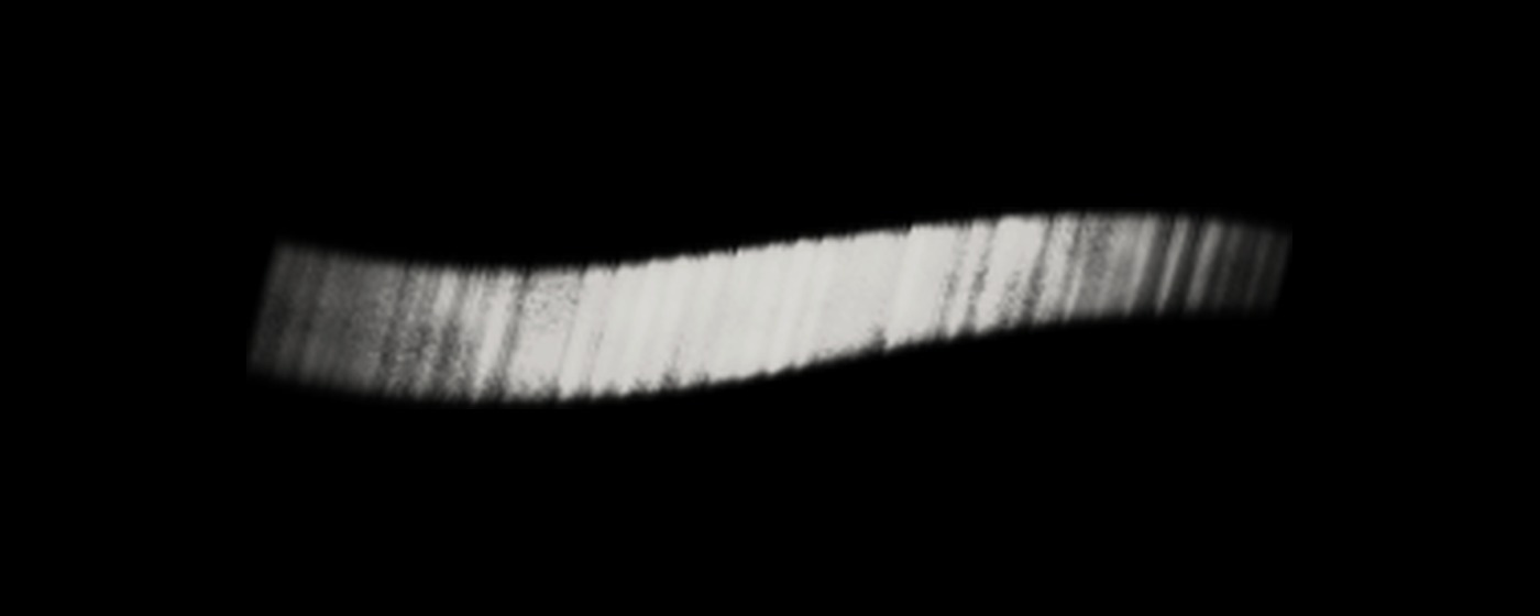 MOMKN calligraphy brush 05 stroke sample