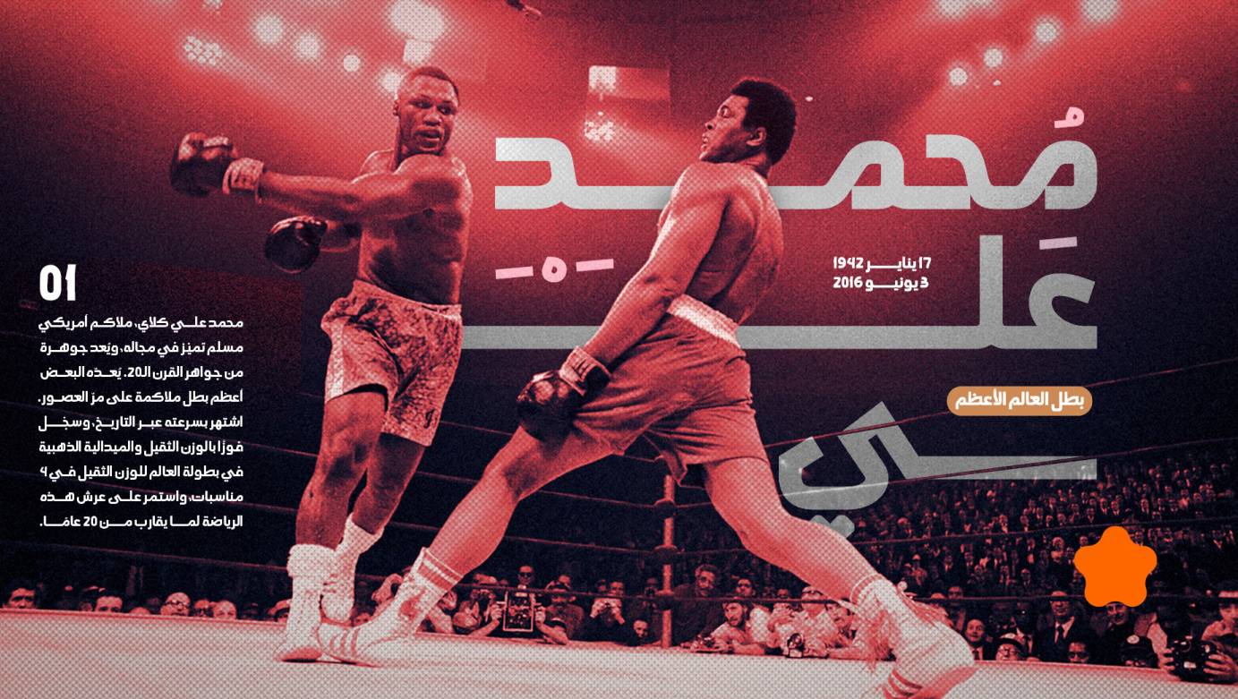 Mohawla — Muhammad Ali boxing poster